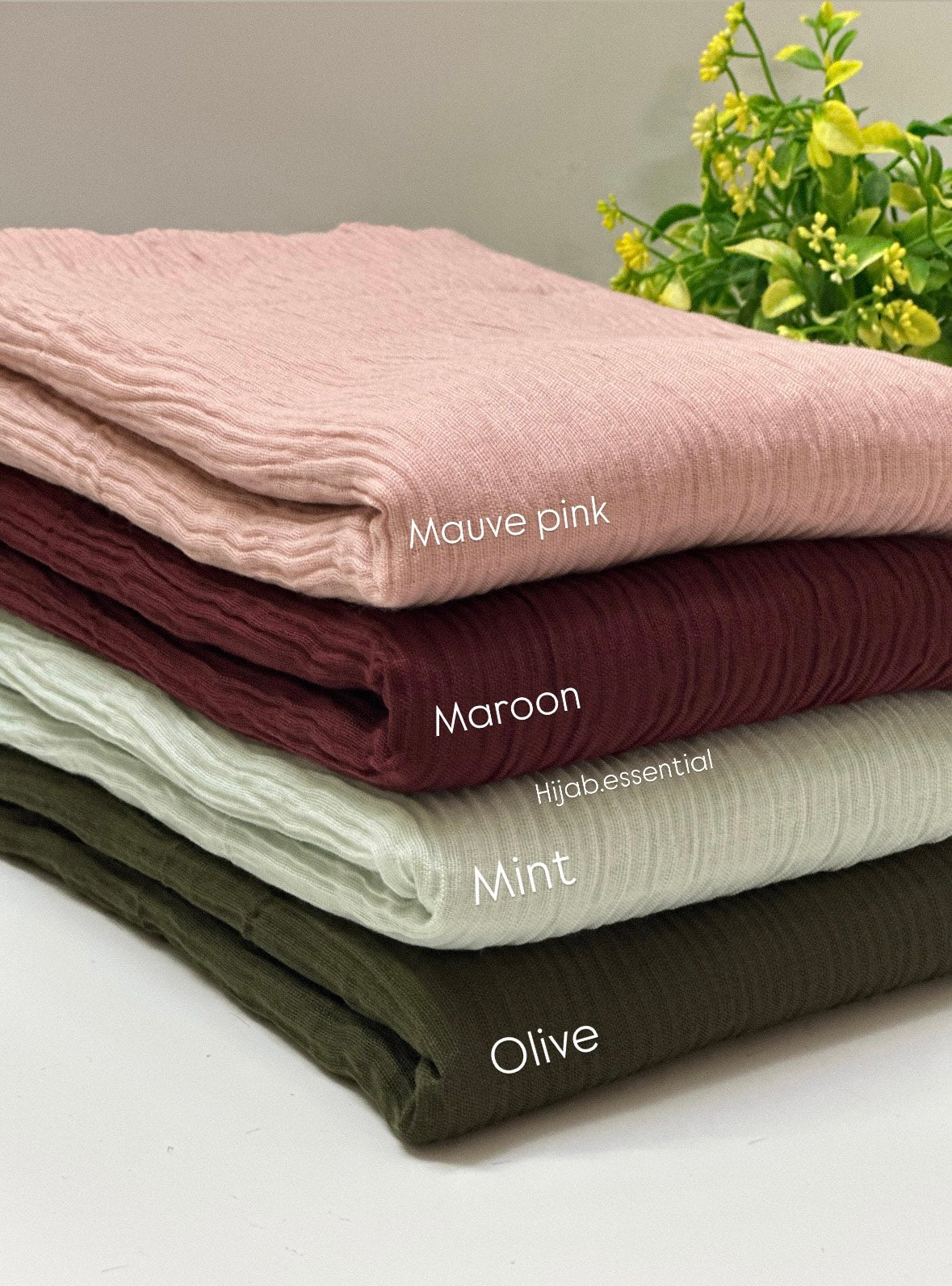 Crushed Cotton Hijabs