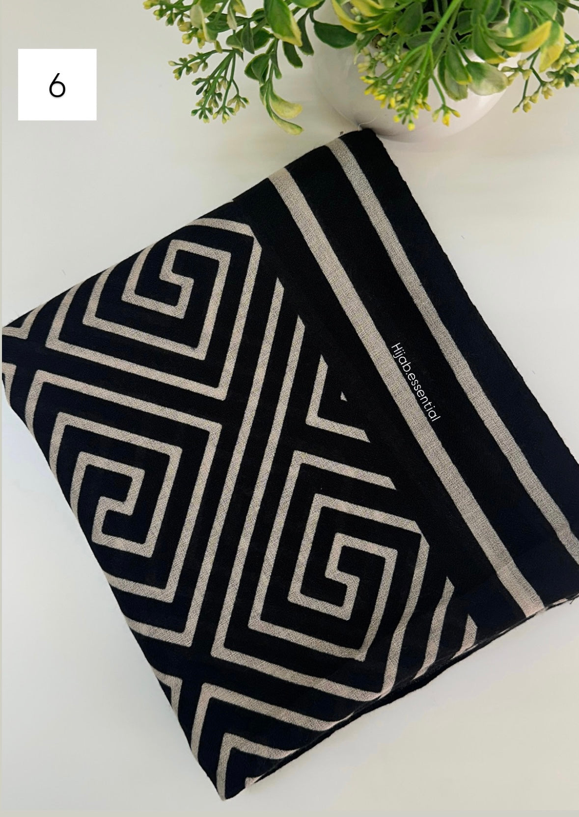 Printed Viscose Cotton (Black Edition)