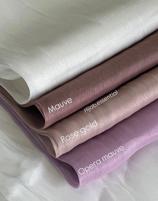 Shimmer Organza Hijabs ( Previous Stock )