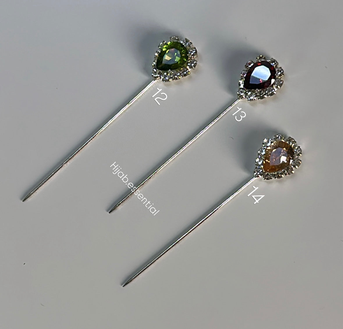 Diamond Rhinetone Needle Pins