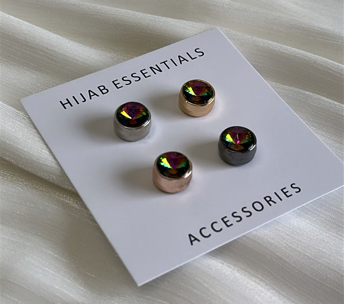 Rainbow Metallic Magnetic pins