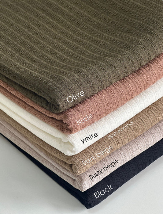 Textured Jersey Hijabs