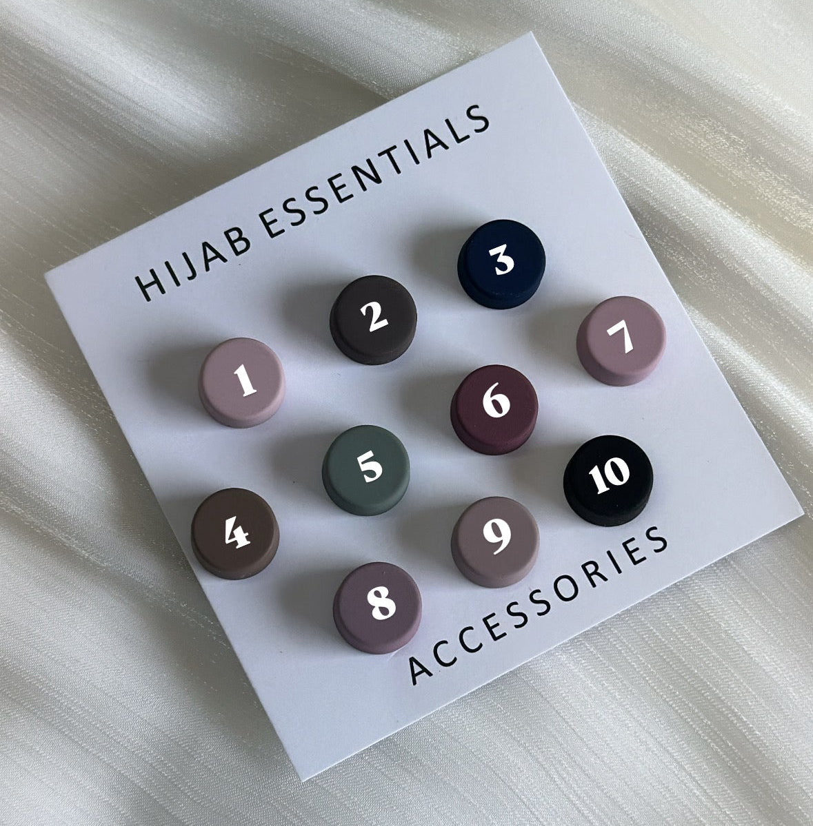 Magnetic Pins (flat edges)