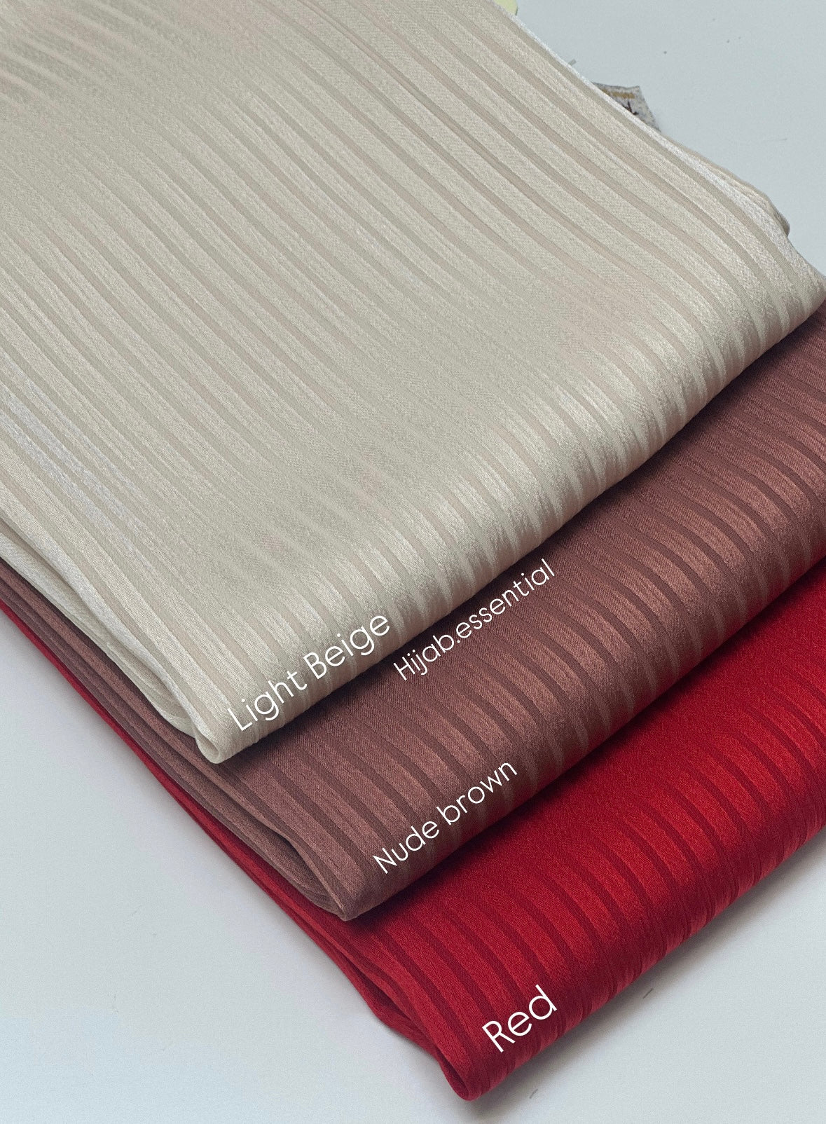 Satin Strip Hijabs