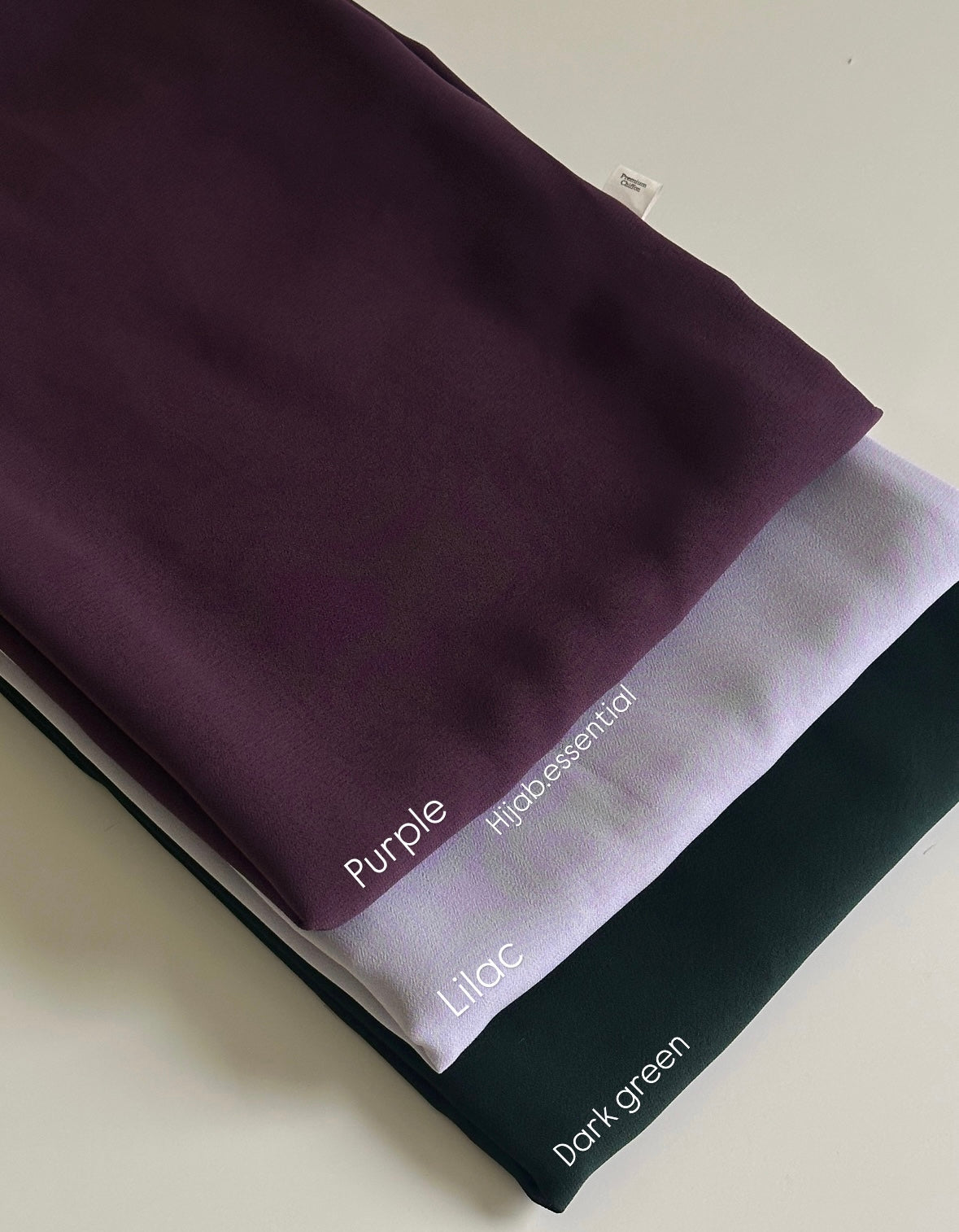 Premium Plain Chiffon Hijabs
