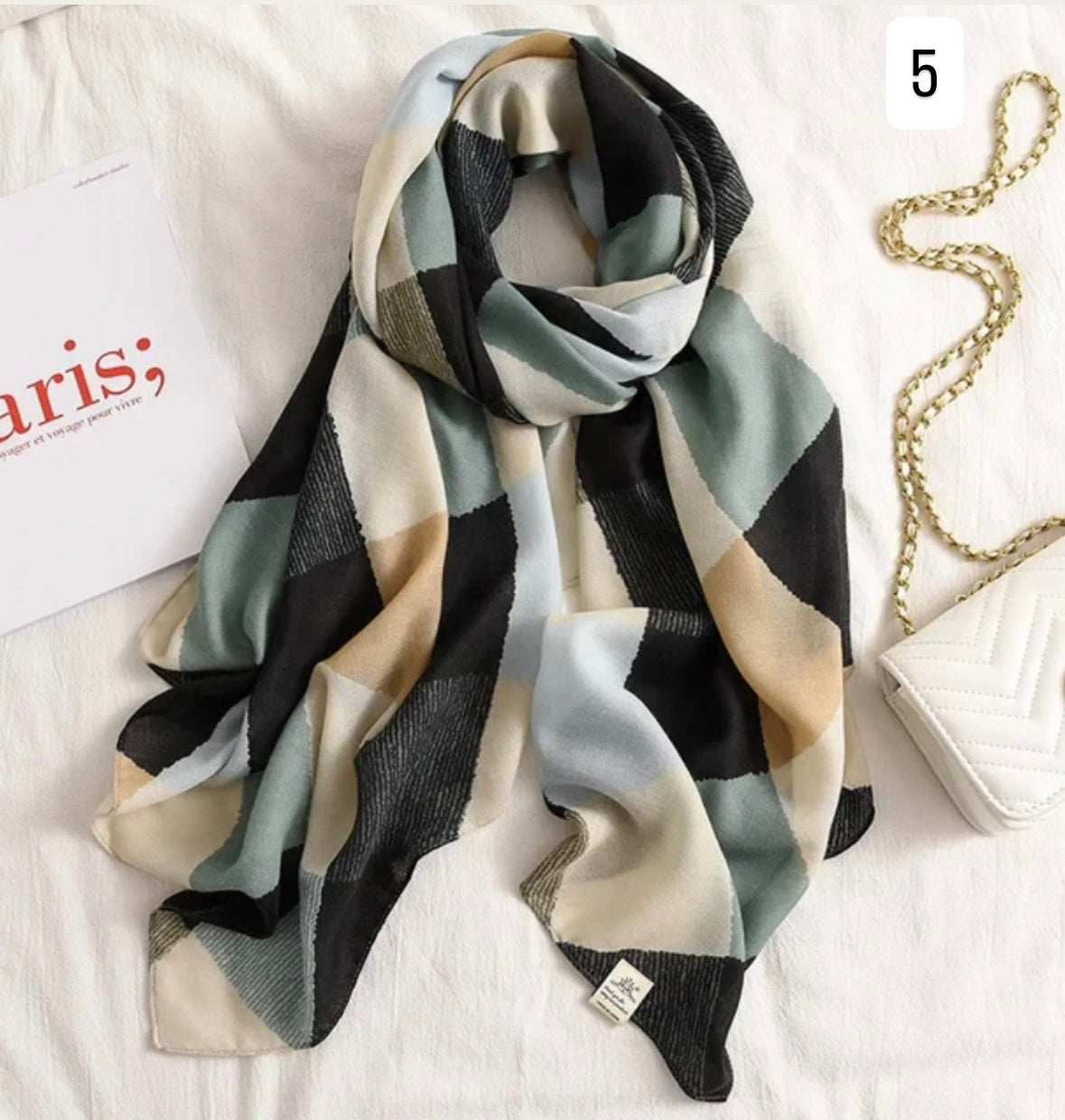 Printed Viscose Cotton Hijabs