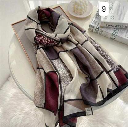 Printed Viscose Cotton Hijabs