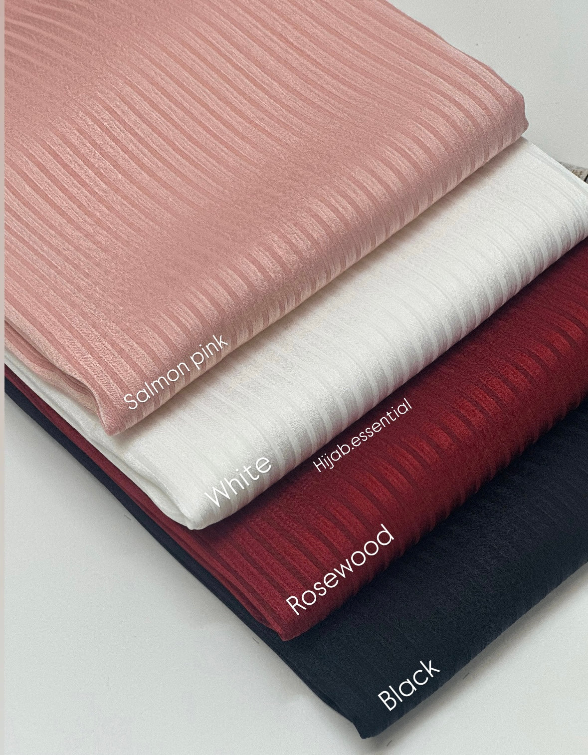 Satin Strip Hijabs