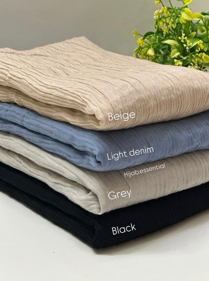 Crushed Cotton Hijabs