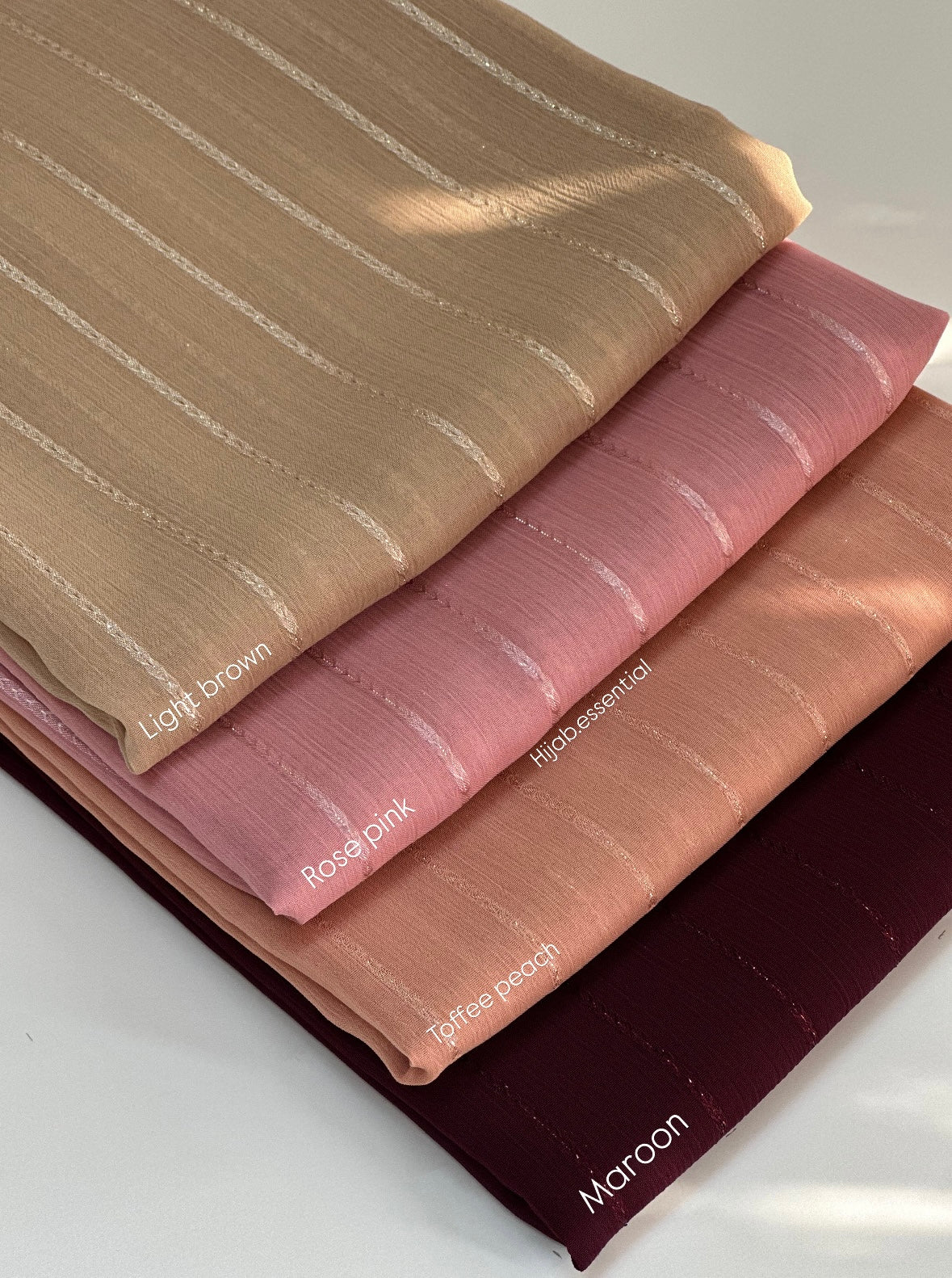 Textured Chiffon Hijabs