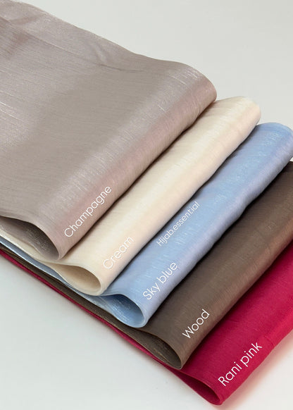 Shimmer Organza Hijabs