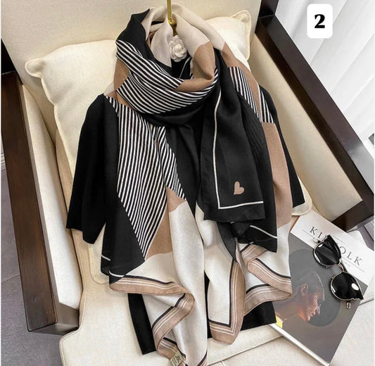 Printed Viscose Cotton Hijabs