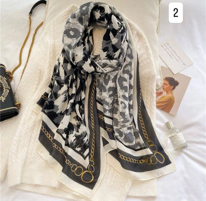 Printed Viscose Cotton Hijabs