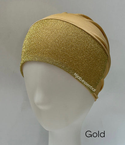 Shimmer Hijab Caps