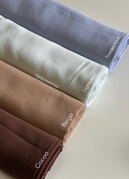 Premium Plain Chiffon