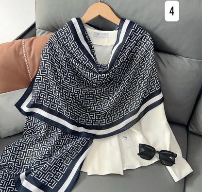 Printed Viscose Cotton Hijabs