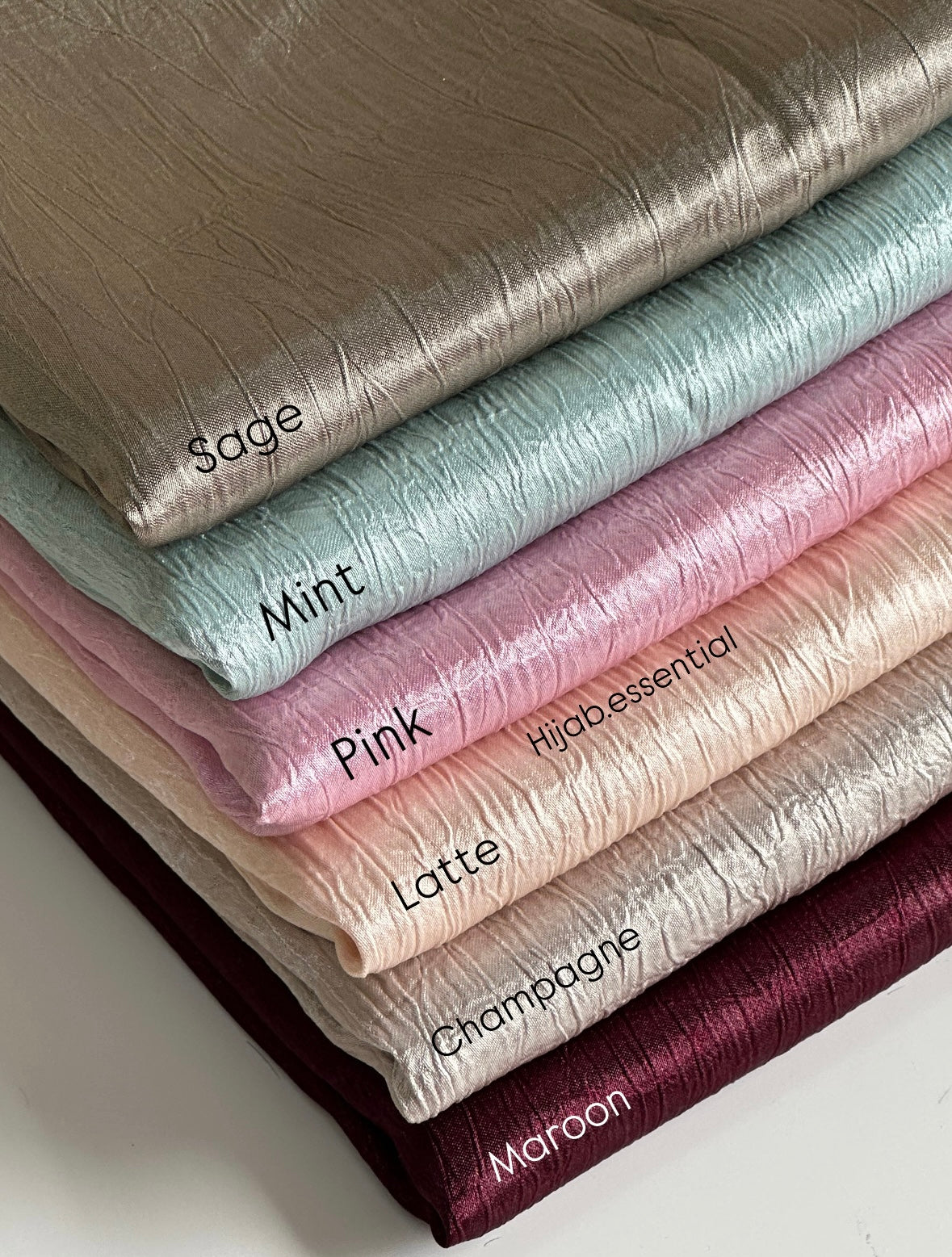 Marble Satin Hijabs