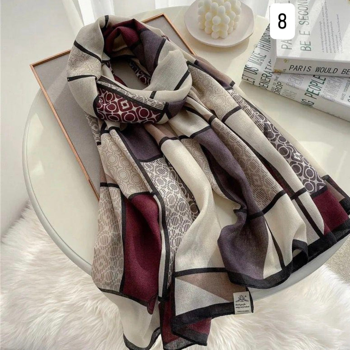 Printed Viscose Cotton Hijabs