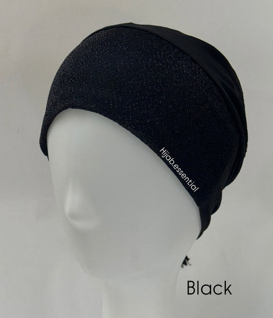 Shimmer Hijab Caps