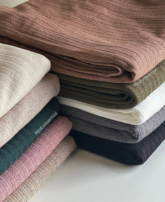 Textured Jersey Hijabs