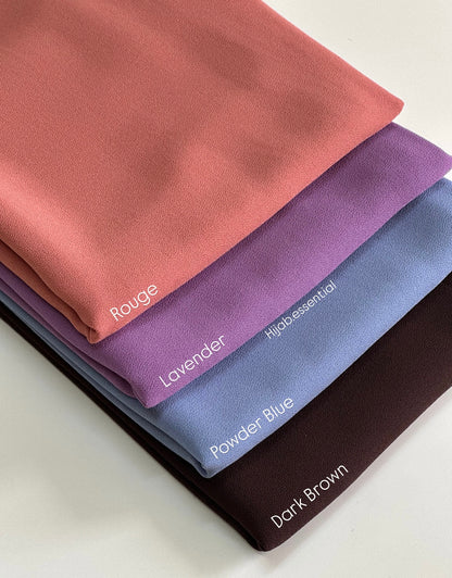 Imported Plain Chiffon