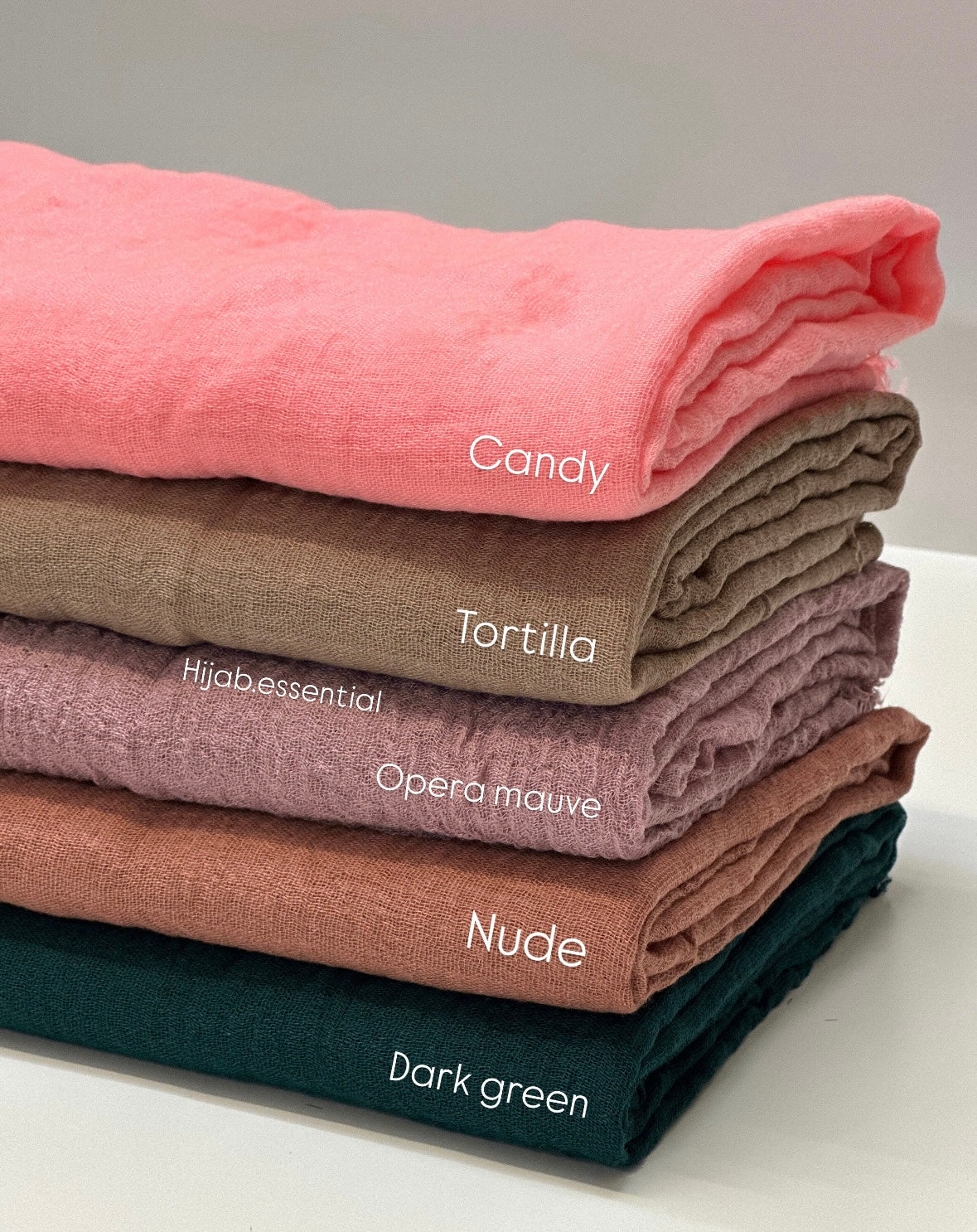 Crinkled Cotton Hijabs