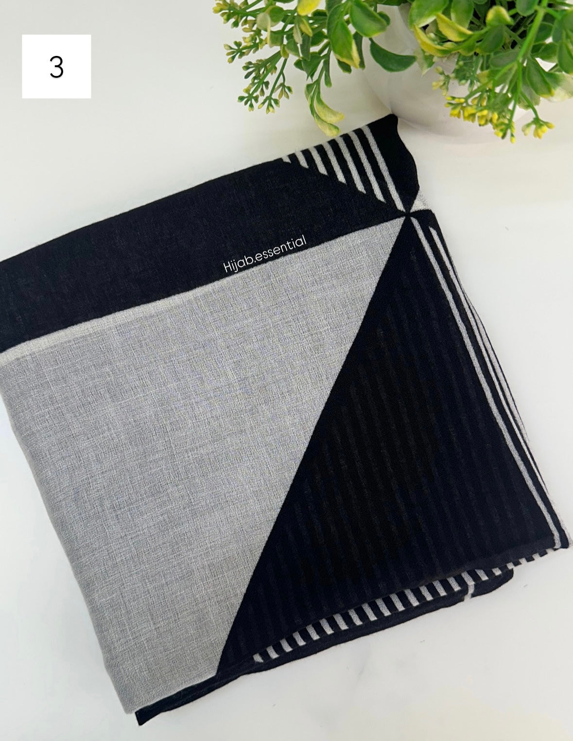 Printed Viscose Cotton (Black Edition)
