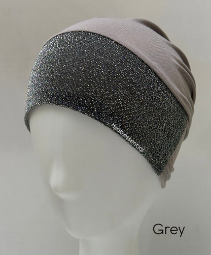 Shimmer Hijab Caps