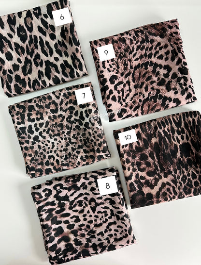 Animal Print Chiffon