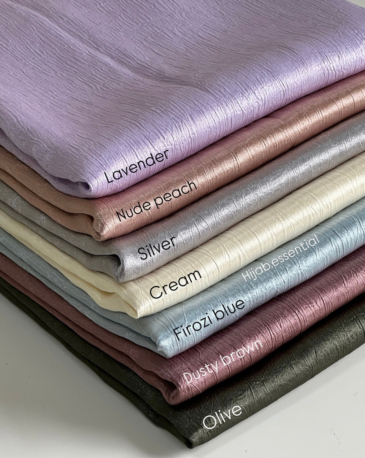 Marble Satin Hijabs