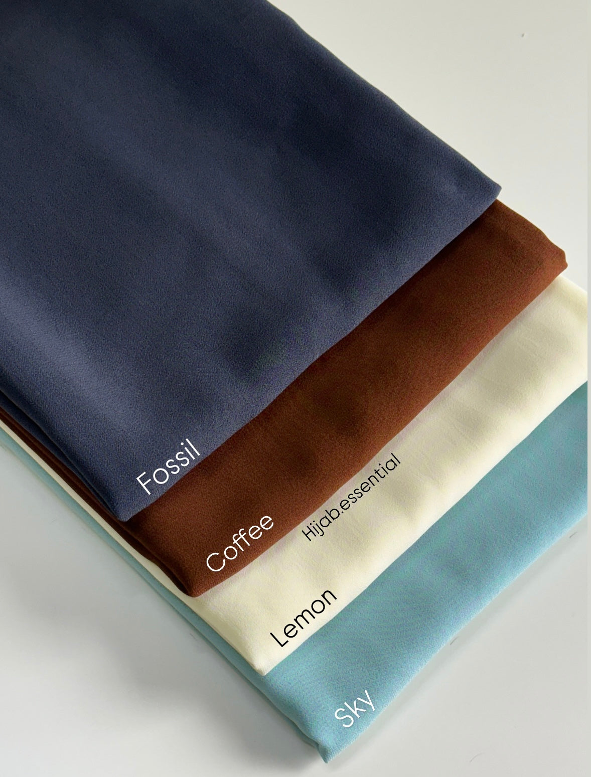 Premium Plain Chiffon Hijabs