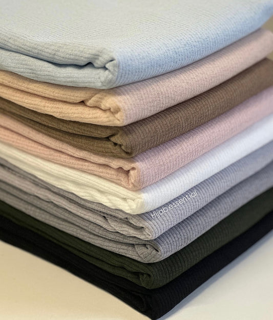 Textured Jersey Hijabs