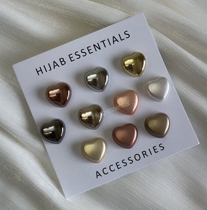 Heart Magnetic Pins