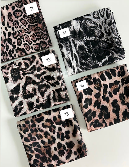 Animal Print Chiffon