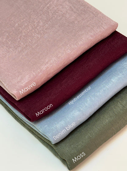 Velvet Satin Hijabs