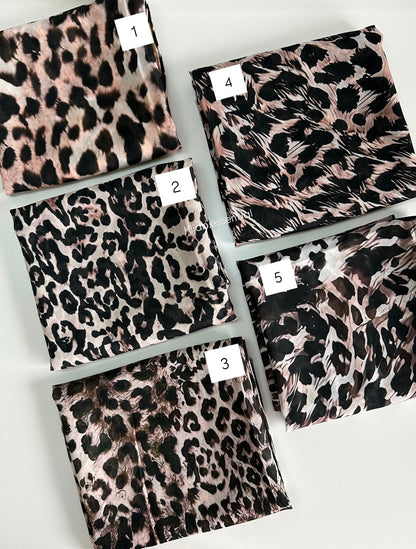 Animal Print Chiffon