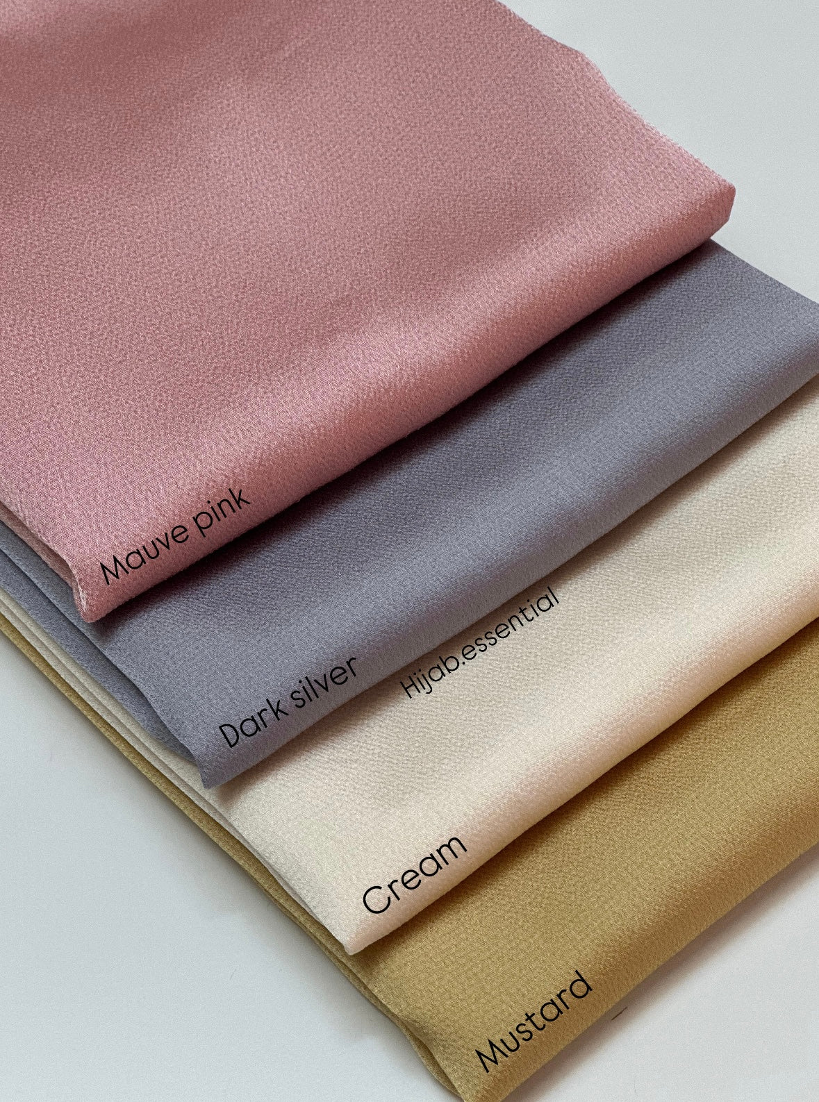 Premium Bubble Satin Hijabs