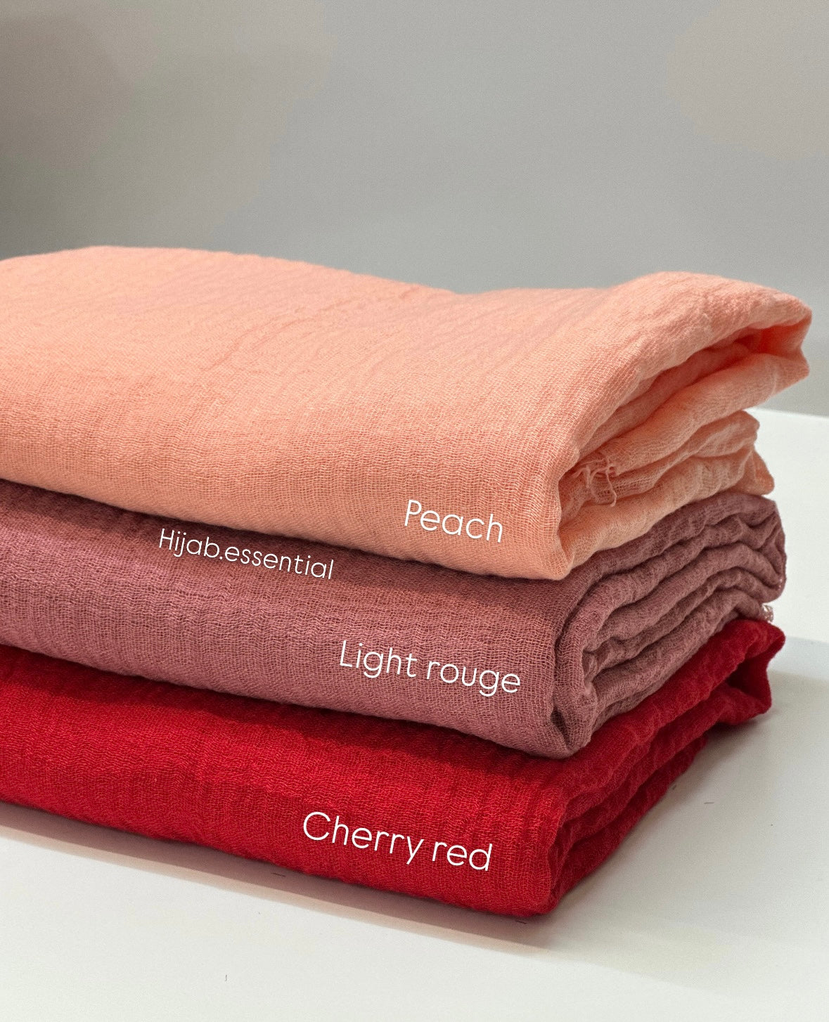 Crinkled Cotton Hijabs