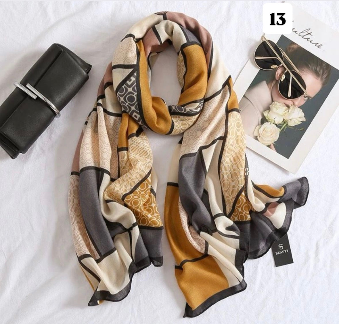 Printed Viscose Cotton Hijabs