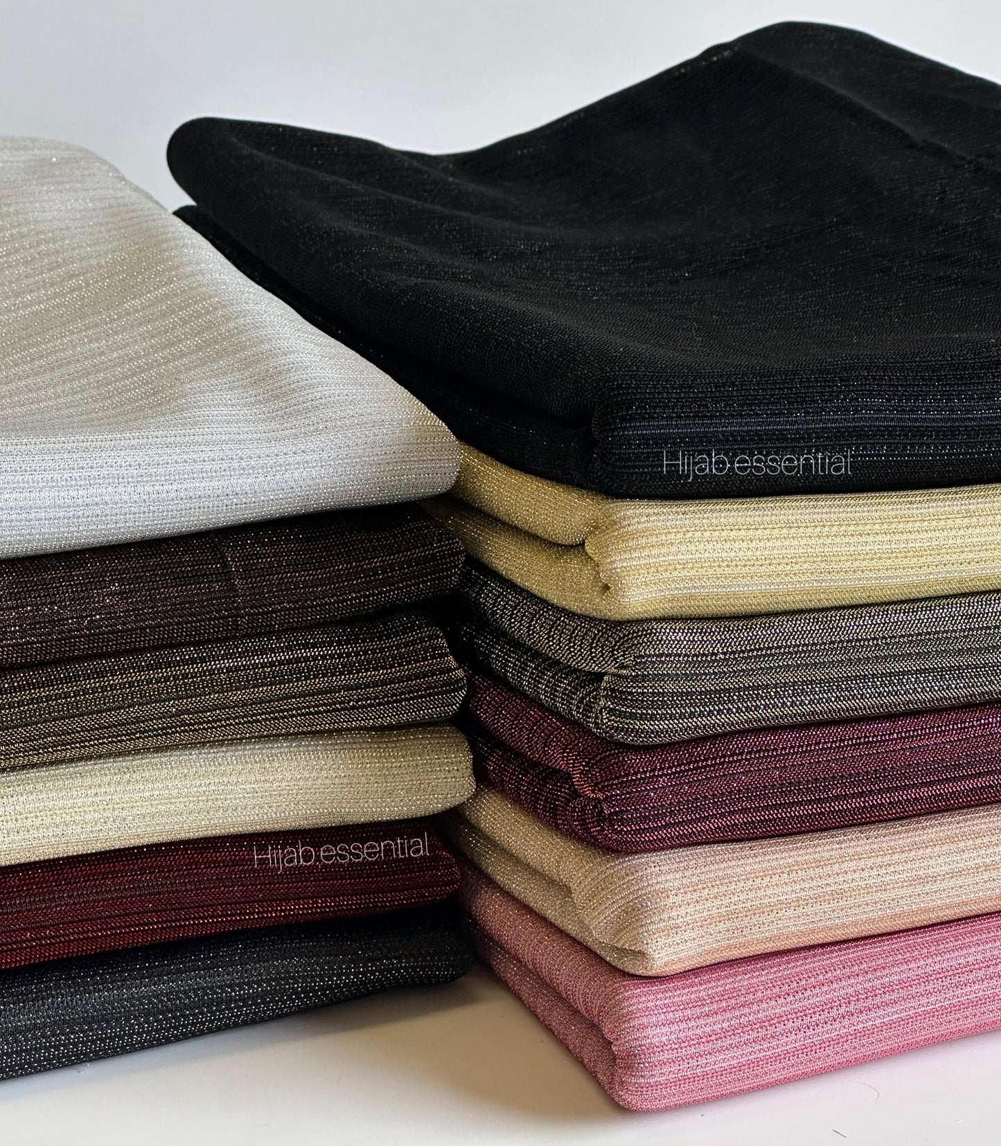 Metallic Shimmer Hijabs