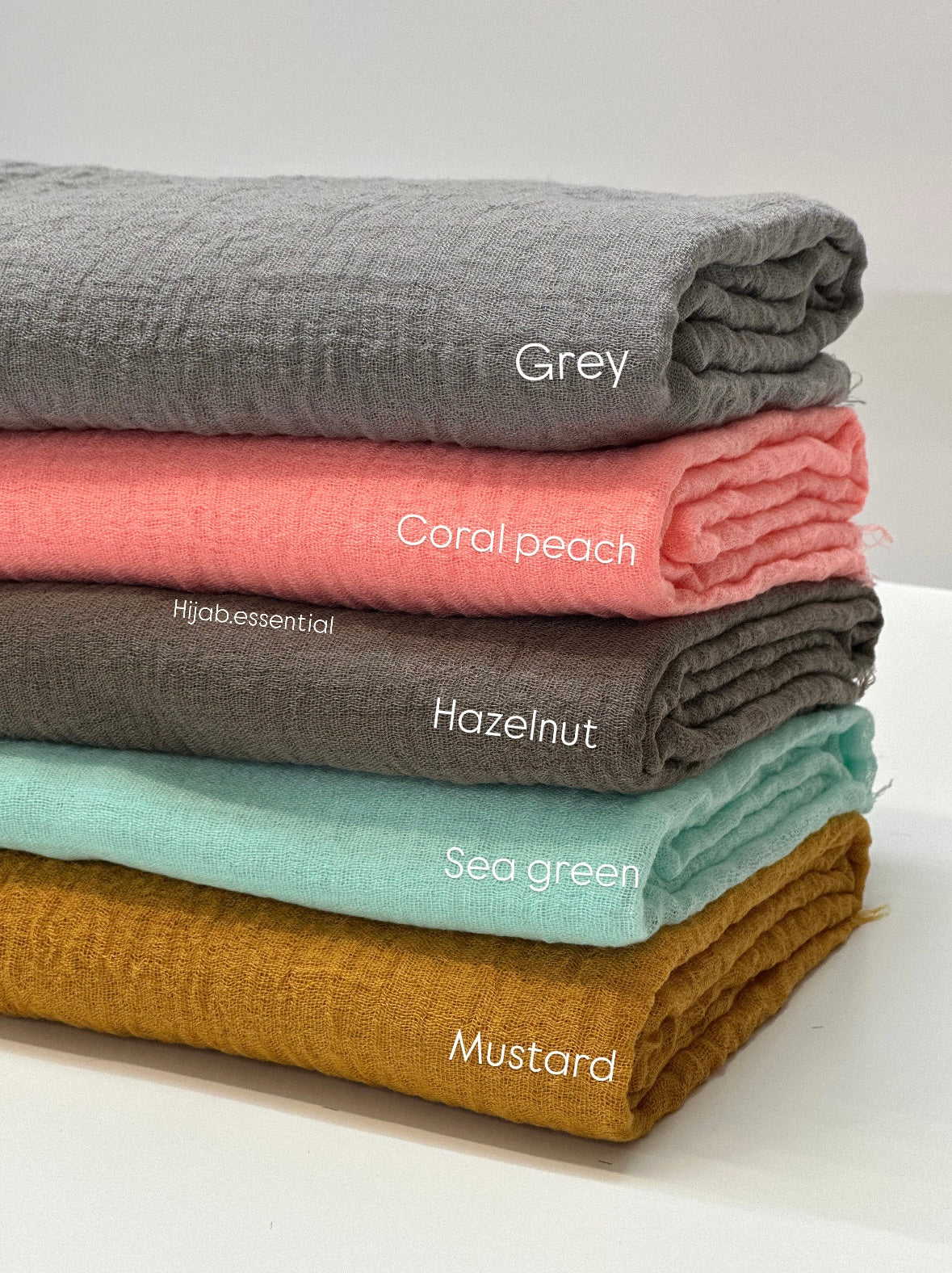 Crinkled Cotton Hijabs