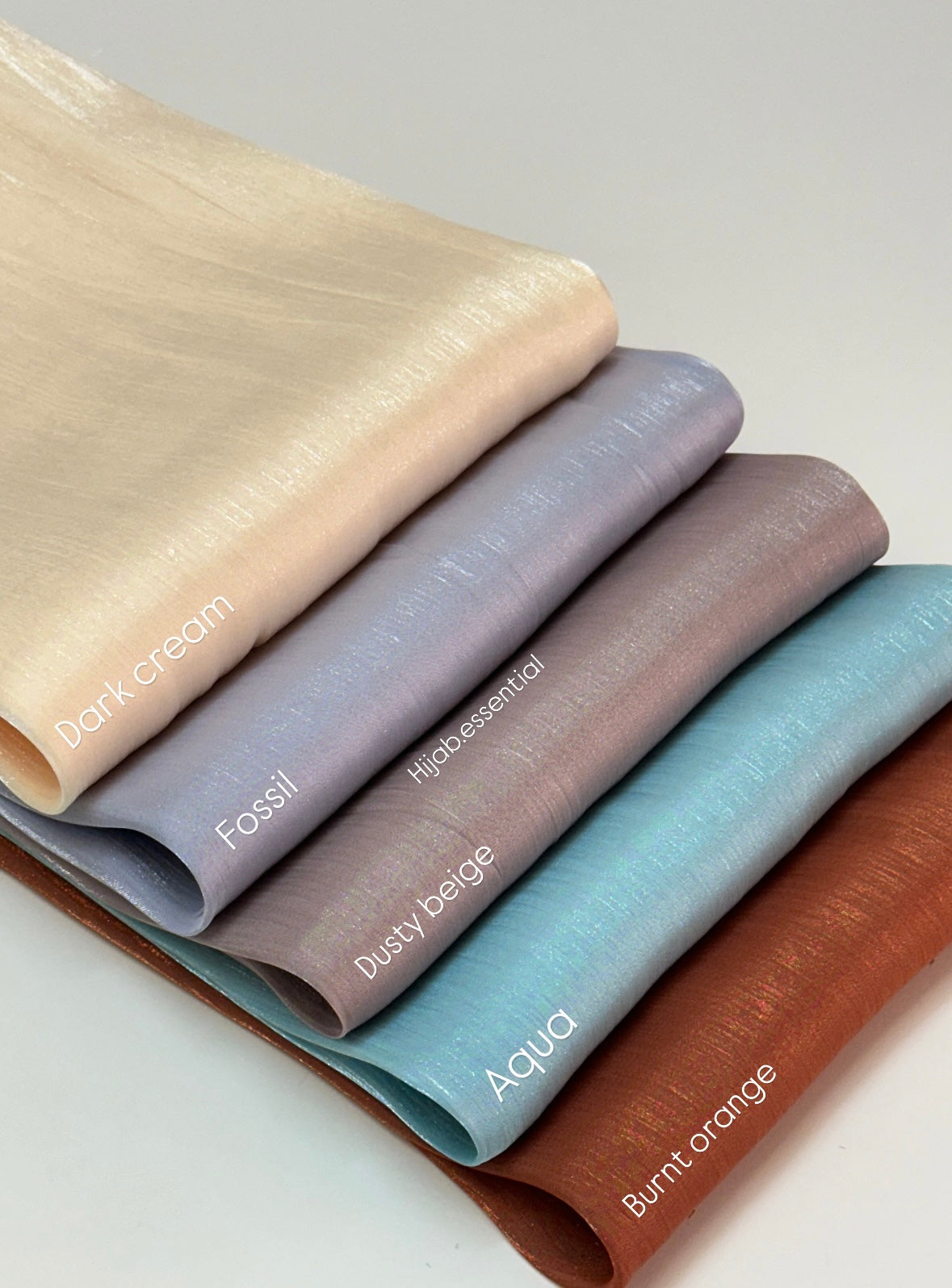 Shimmer Organza Hijabs