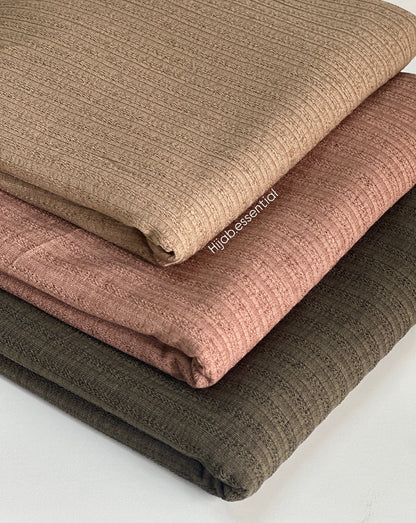 Textured Jersey Hijabs
