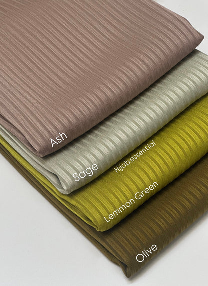 Satin Strip Hijabs