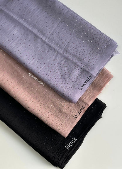 Premium Cotton with Dew Drop Rhinestone