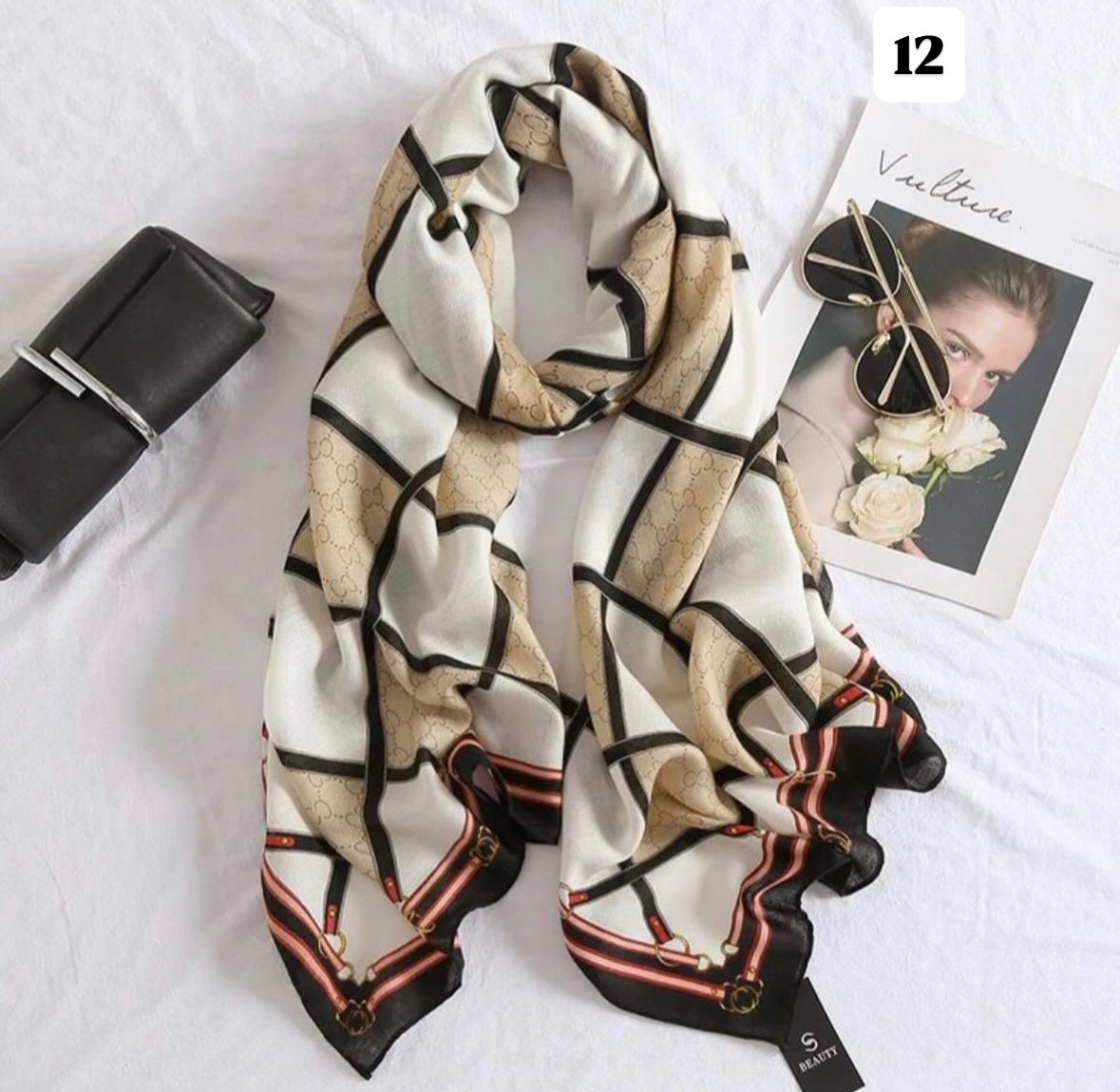 Printed Viscose Cotton Hijabs