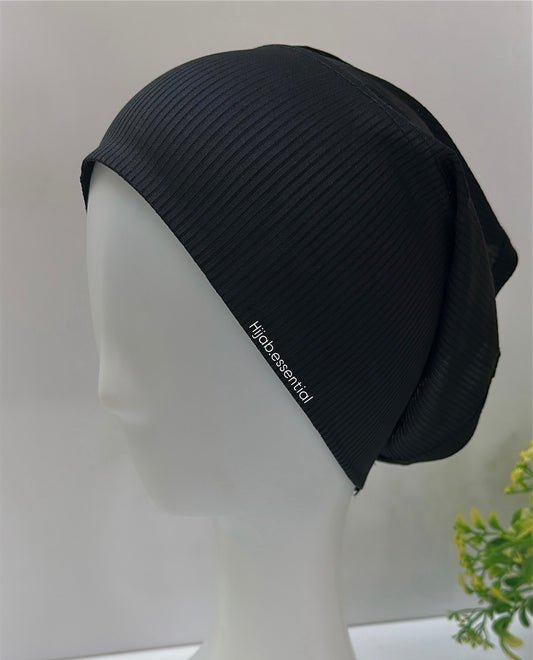 Ribbed Jersey Caps