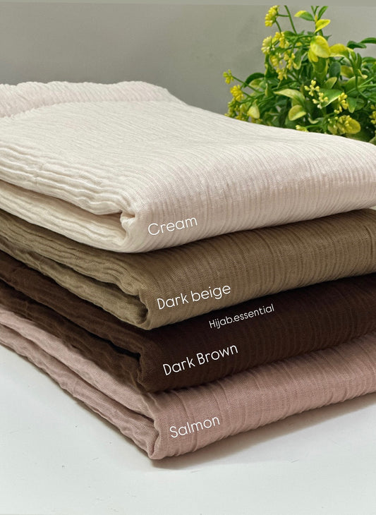 Crushed Cotton Hijabs