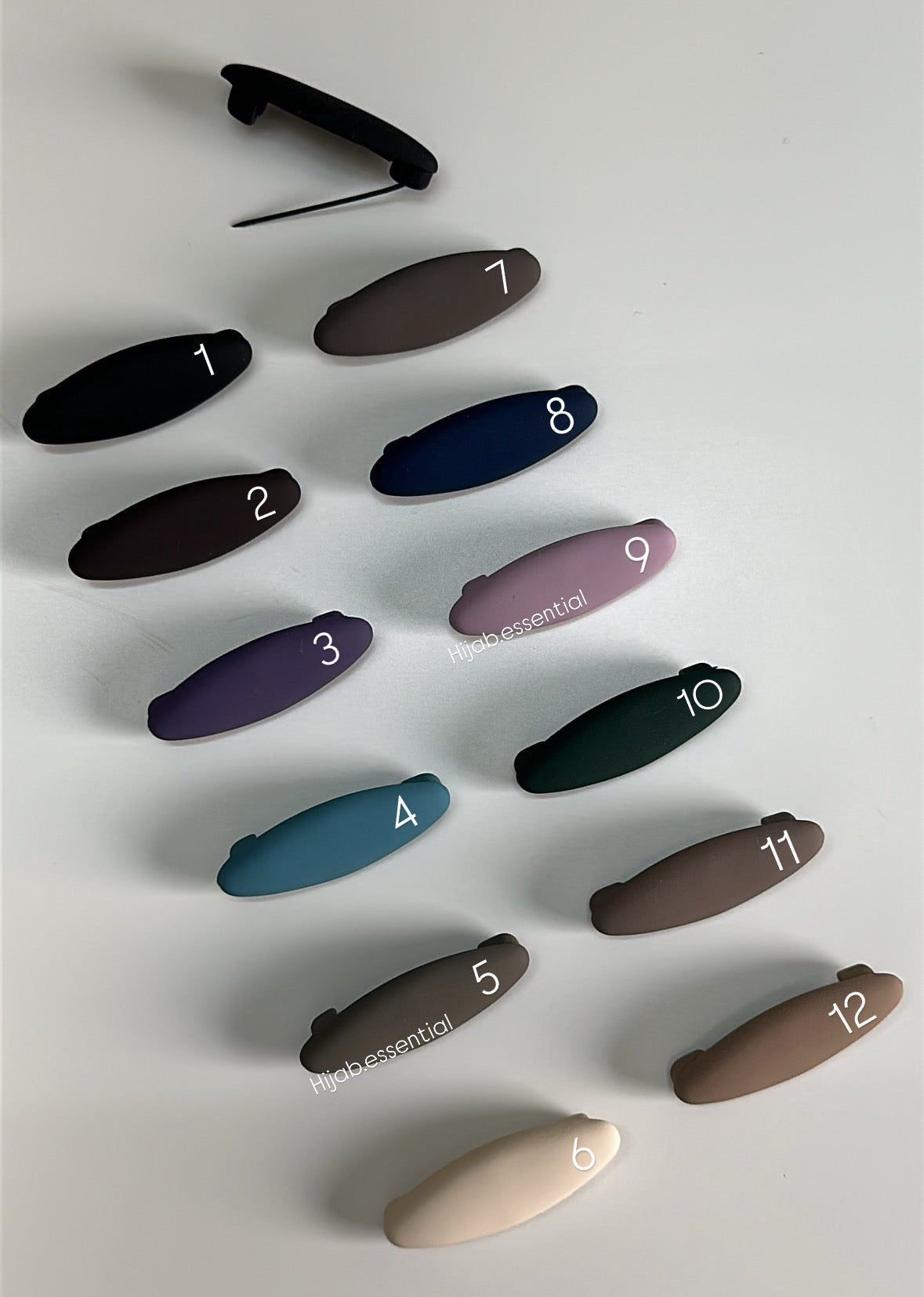 Matte Almond Safety Pins