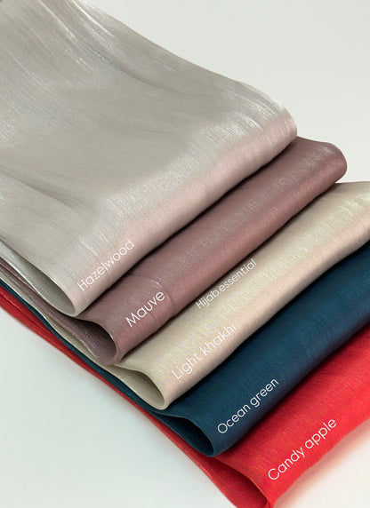 Shimmer Organza Hijabs